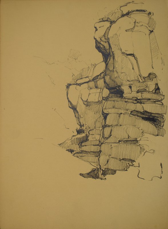 1924-1927 ca. - Studio di rocce (Procida)